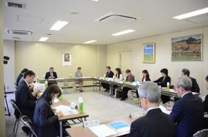 第１回笠岡市地方創生総合戦略懇談会の写真