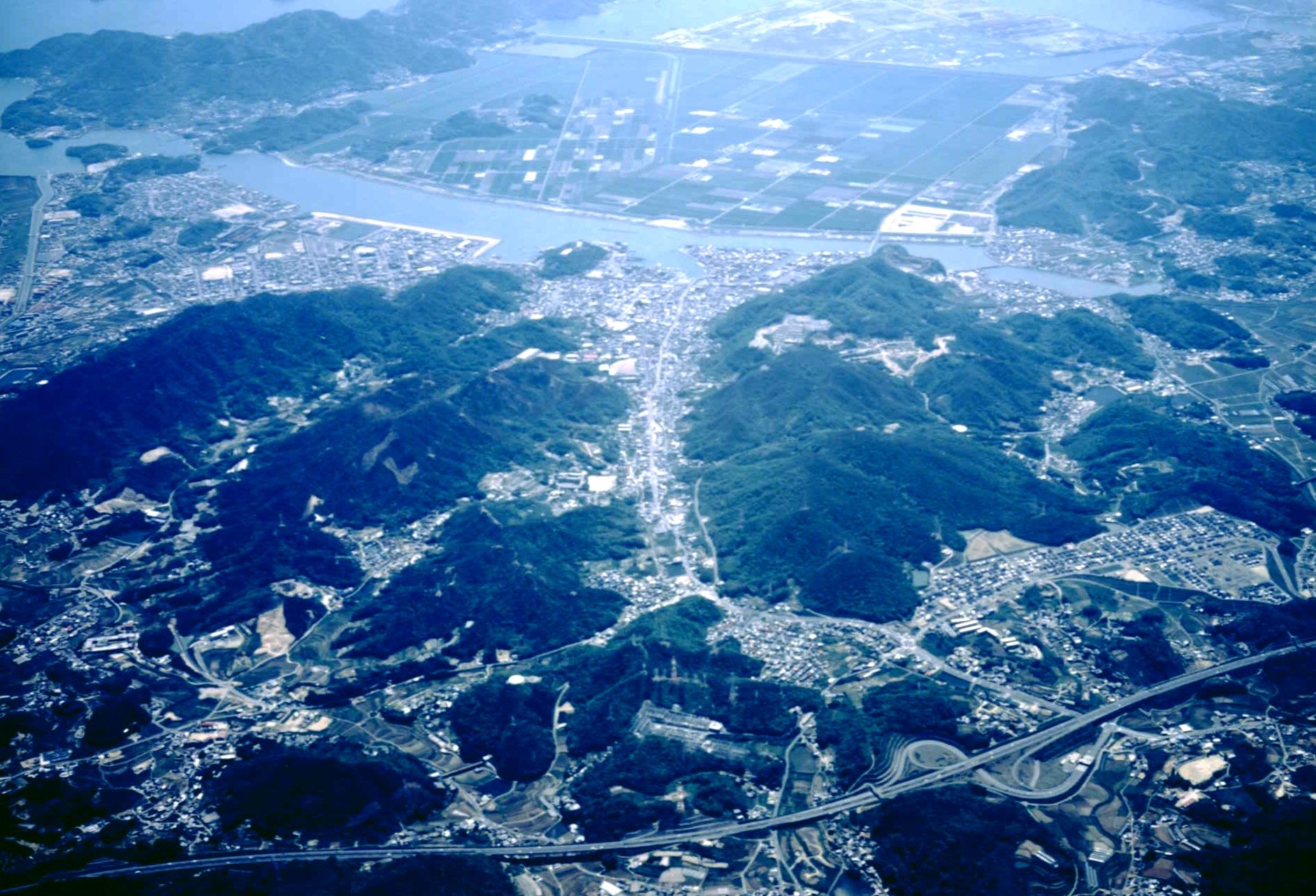 笠岡市全景