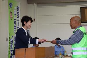 笠岡地域安全推進員協議会推進員 委嘱式２