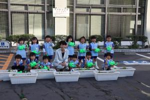 「緑のカーテン」設置イベント２