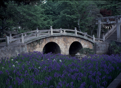 菅原神社眼鏡橋