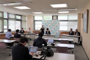記者発表（令和6年第4回笠岡市議会（定例会）議案発表）