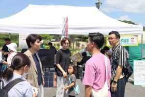 防災イベント「ぼっけえ防災」参観