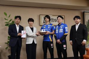 企業版ふるさと納税寄附受納式