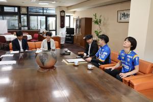 株式会社岡山リベッツ 代表取締役との面会
