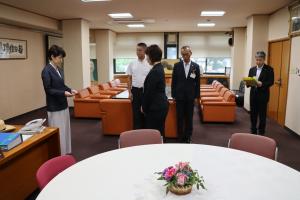 辞令交付式