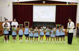 みどりのカーテン完成イベント