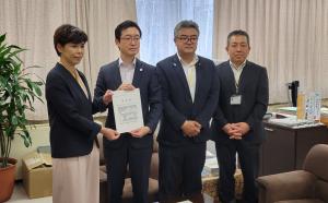 国営農業水利事業促進中国四国協議会・寺間地区国営施設応急対策事業推進協議会 要望活動
