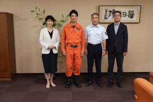 第52回全国消防救助技術大会出場に伴う管理者激励会