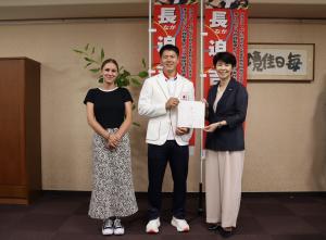 パリ五輪出場選手との面会