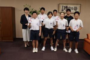 全国大会出場者激励会