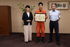 全国消防救助技術大会に出場報告会