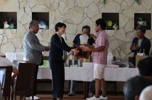 笠岡市長杯笠岡市民ゴルフ大会表彰式