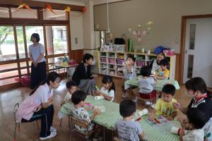 にじいろ認定こども園視察