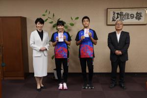 全国大会出場者激励会