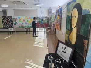 かさおかアート展参観
