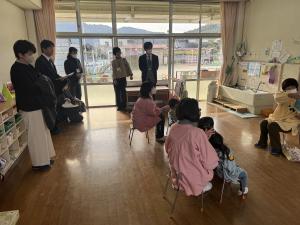 市内認定こども園訪問