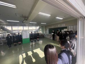 笠岡高校「地域学」発表会