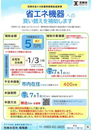 チラシ表