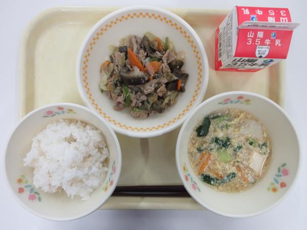 6月9日献立写真