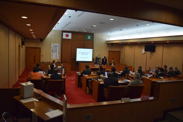 議員研修会の様子