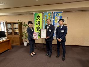 トマト銀行からの寄附受納式２