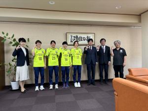 吉備国際大学シャルム表敬訪問