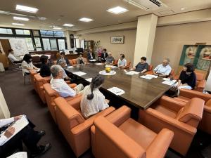 市長との座談会