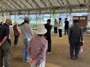 ペタンク大会開会式２