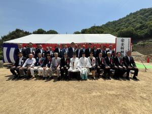 広域連携拠点施設建設工事安全祈願祭２