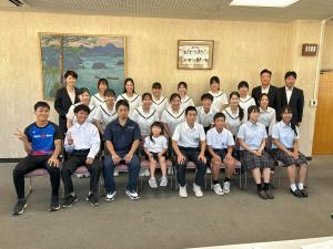 全国大会出場者激励会