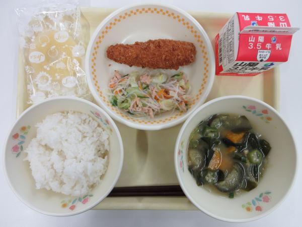 8月25日献立写真