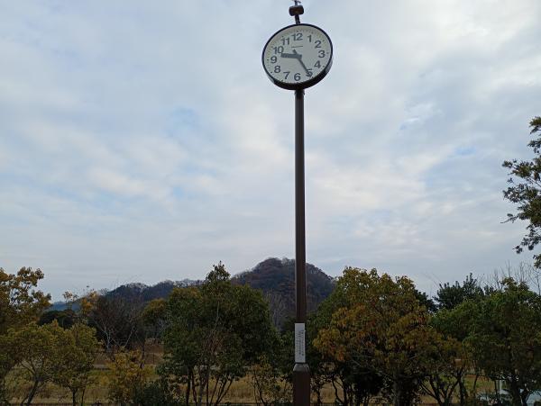 総合スポーツ公園の時計