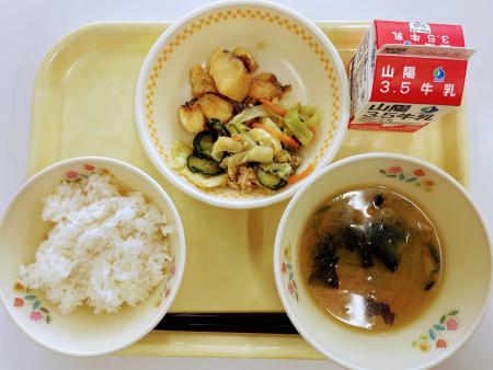 4月９日の献立写真