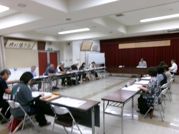 運営委員会議の様子