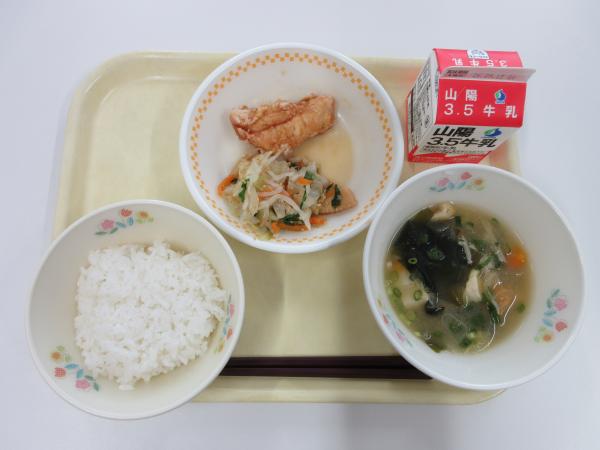 9月7日献立写真