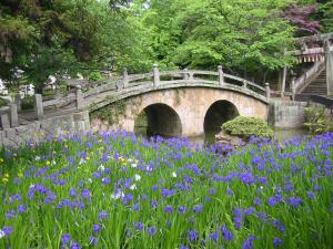 菅原神社の眼鏡橋